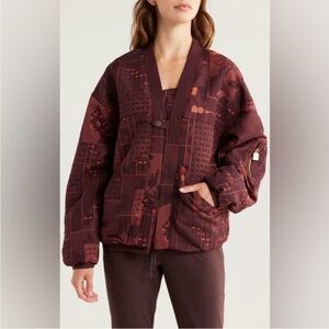NWT Nike Women's Red Naomi Osaka Oversize Jacquard Jacket | XXL